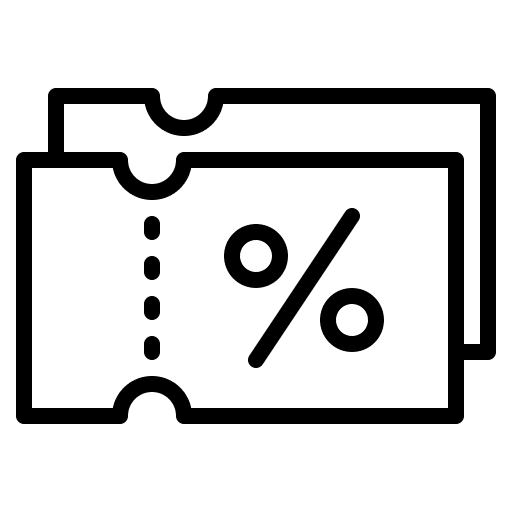 Discount discount sales voucher icon