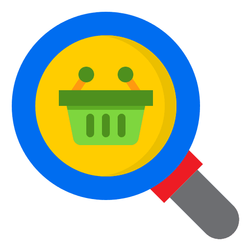 Search magnifying glass online shopping search icon Search magnifying glass online shopping search icon