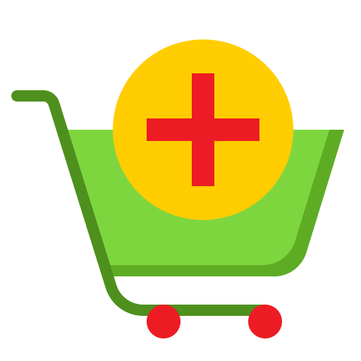 Shopping cart plus ui ecommerce icon Shopping cart plus ui ecommerce icon