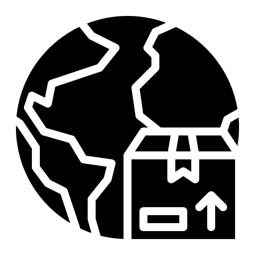 Delivery shipping shipment box icon