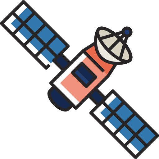 Satellite satellite electronics space icon