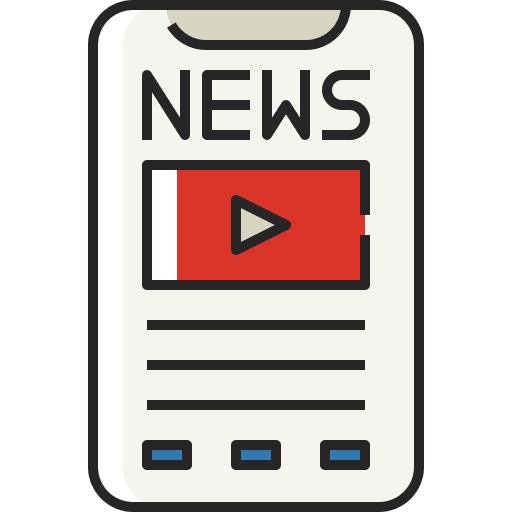 News journalism communications news icon News journalism communications news icon