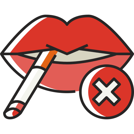 No smoking healthy lifestyle bad habits no tobacco day icon No smoking healthy lifestyle bad habits no tobacco day icon