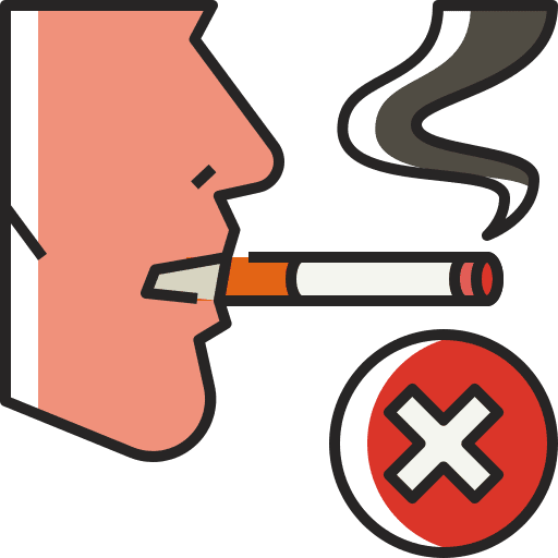 No smoking tobacco healthcare and medical quit smoking icon