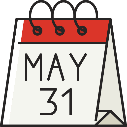 Calendar no tobacco day addiction no smoking icon Calendar no tobacco day addiction no smoking icon