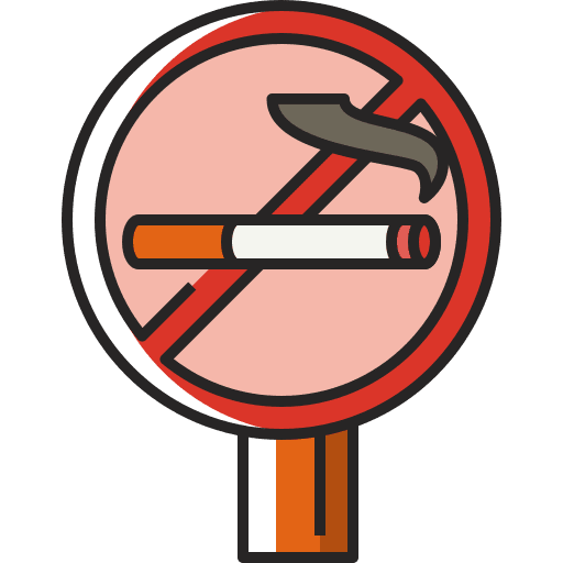No smoking sign forbidden smoke icon No smoking sign forbidden smoke icon