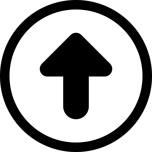 Arrow up user interface arrow up ui icon