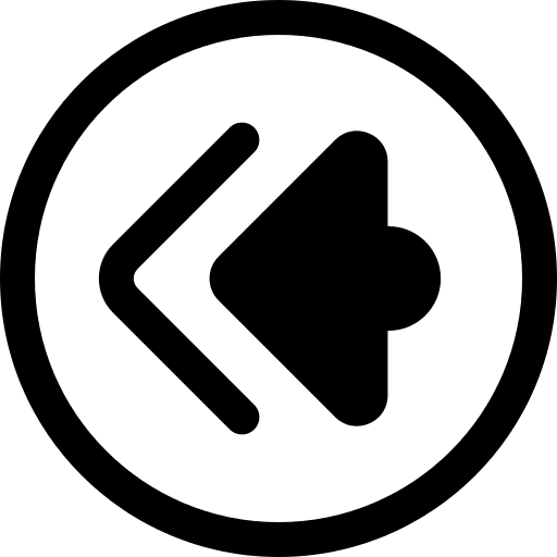Left arrow web interface left way multimedia option icon Left arrow web interface left way multimedia option icon