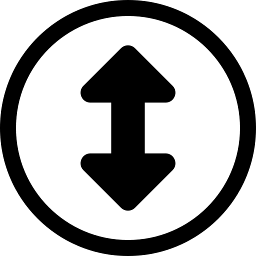 Up and down arrow two arrows ui opposite icon Up and down arrow two arrows ui opposite icon
