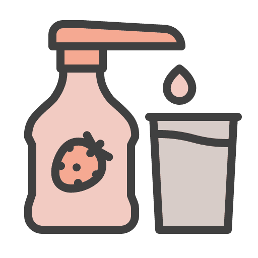 Syrup coffee cup topping paper cup icon Syrup coffee cup topping paper cup icon