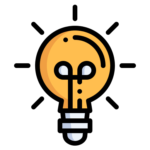 Idea idea art and design thinking icon