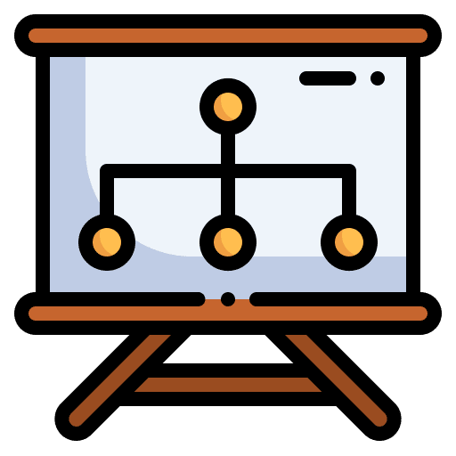 Flowchart business business and finance chart icon Flowchart business business and finance chart icon
