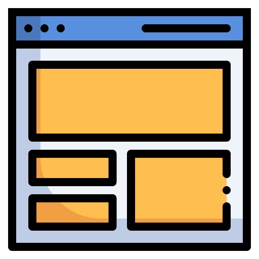 Layout user interface interface layout icon Layout user interface interface layout icon