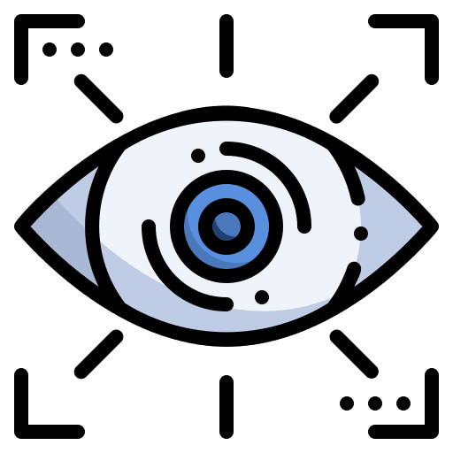 Vision eye visual vision icon Vision eye visual vision icon