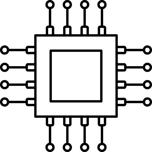 Processors chip chipset processors icon Processors chip chipset processors icon