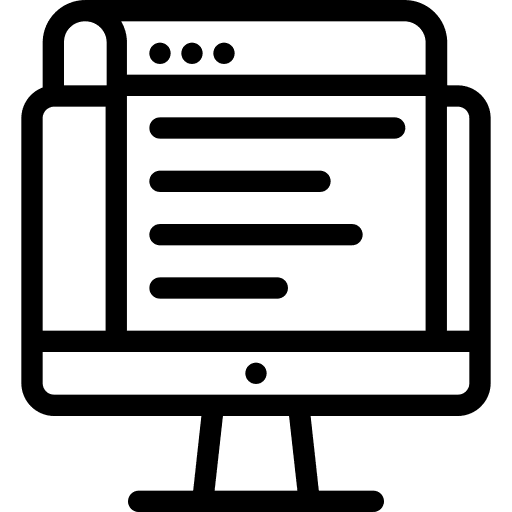 Elearning monitor education online learning icon Elearning monitor education online learning icon