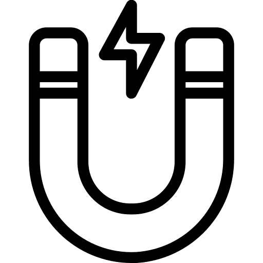 Physics magnetism miscellaneous magnet icon Physics magnetism miscellaneous magnet icon