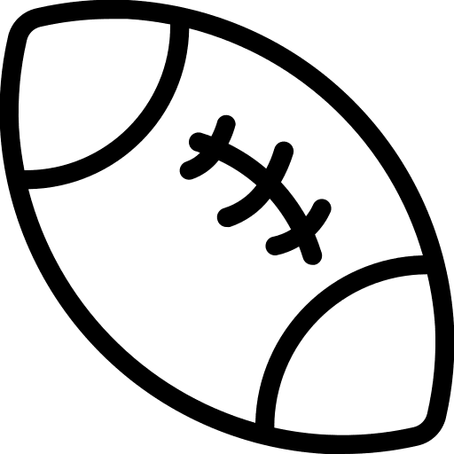 Rugby rugby ball american football icon Rugby rugby ball american football icon