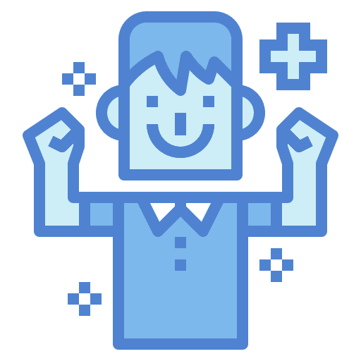 Immunization people healthcare strong icon