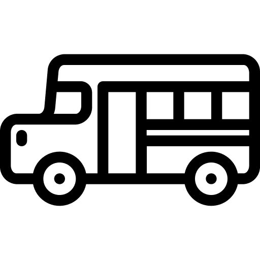 School bus travel public transport transportation icon School bus travel public transport transportation icon