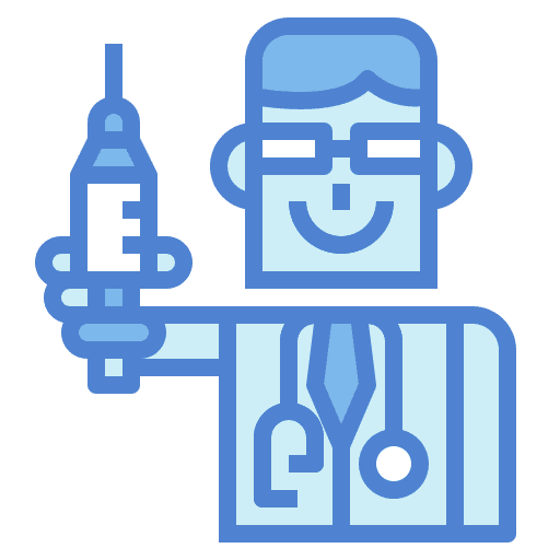 Doctor healthcare and medical people vaccine icon Doctor healthcare and medical people vaccine icon