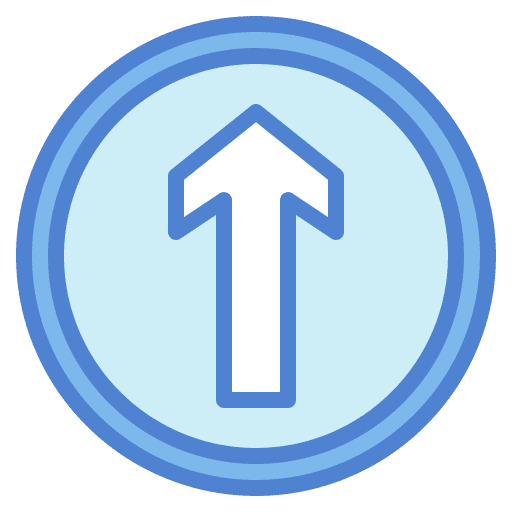 Ahead only road sign traffic sign ahead only icon