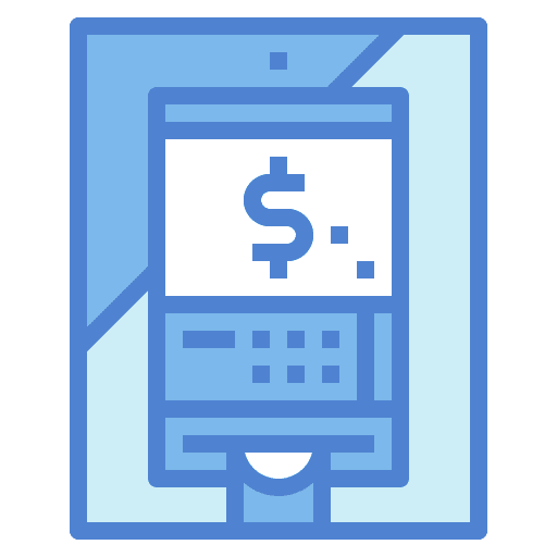 Atm money machine atm icon
