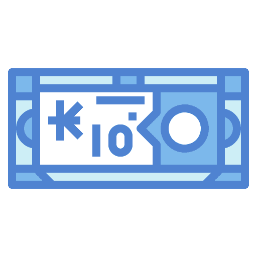 Kip cash business finance icon Kip cash business finance icon