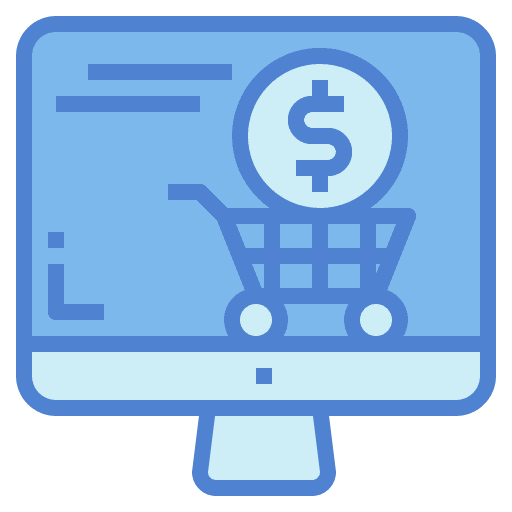 Online shopping communications ecommerce online shopping icon Online shopping communications ecommerce online shopping icon