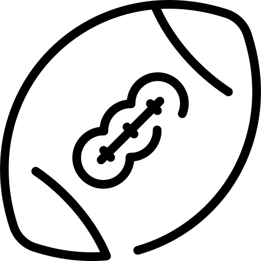 Rugby rugby sports and competition equipment icon Rugby rugby sports and competition equipment icon