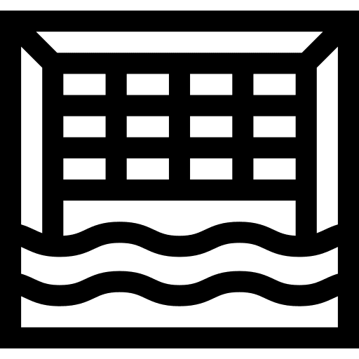 Goal play match net icon