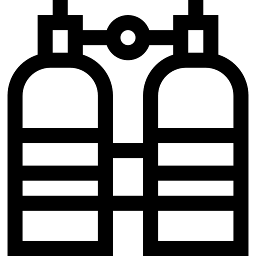 Oxygen oxygen sports and competition cylinder icon Oxygen oxygen sports and competition cylinder icon
