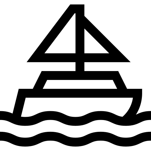 Boat boat sailboat sea icon Boat boat sailboat sea icon