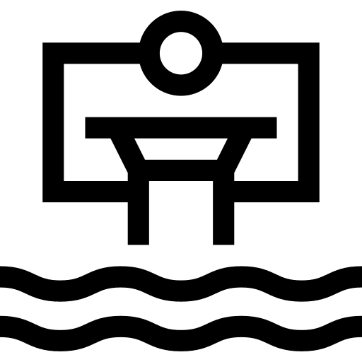 Water basketball sports and competition water basketball ball icon Water basketball sports and competition water basketball ball icon