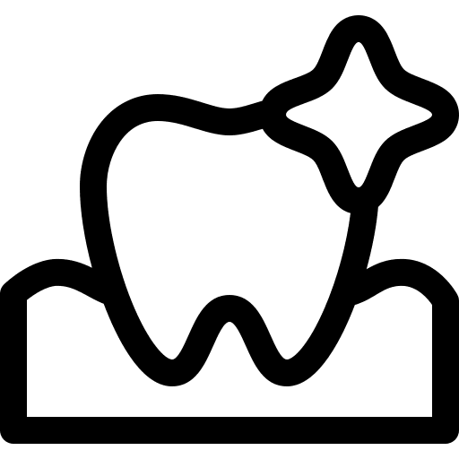 Tooth molar medical dentist icon