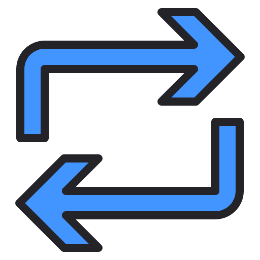 Sync synchronize synchronization direction icon Sync synchronize synchronization direction icon