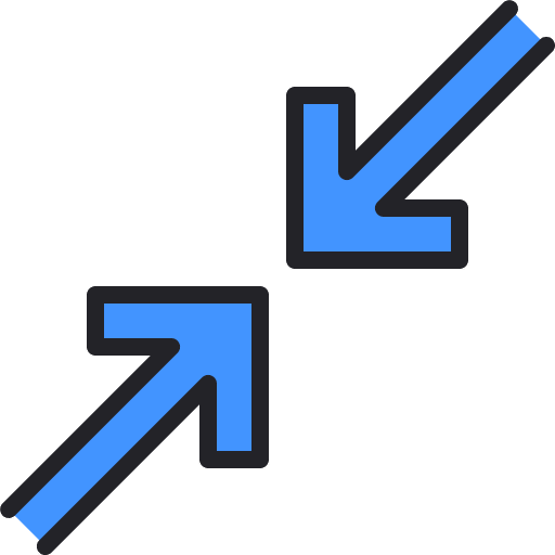 Minimize minimize facing arrows scale icon Minimize minimize facing arrows scale icon