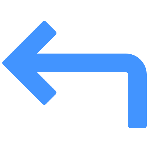 Left symbol sign direction icon Left symbol sign direction icon