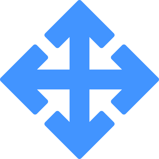 Move four arrows interface ui icon Move four arrows interface ui icon