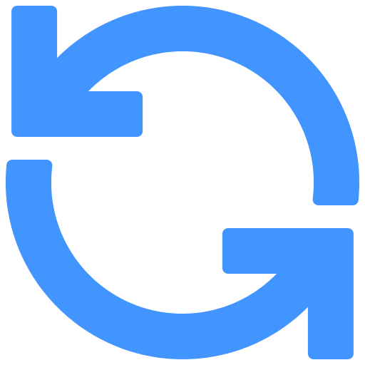 Refresh refresh ongoing multimedia option icon