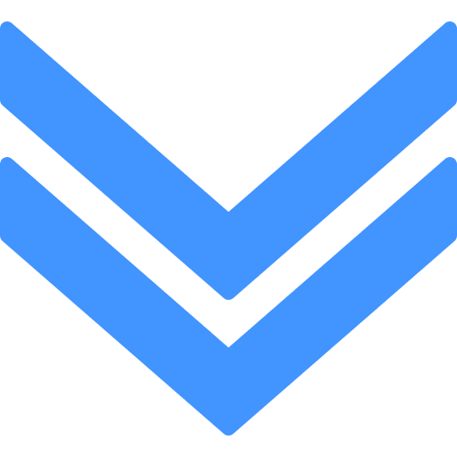 Down down arrows orientation icon Down down arrows orientation icon