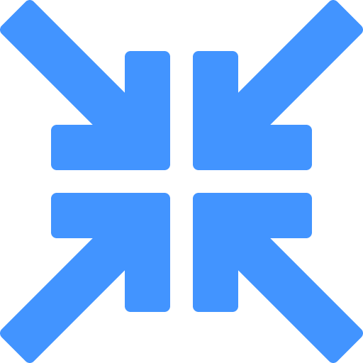 Shrink shrink resize center icon Shrink shrink resize center icon