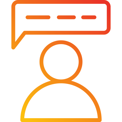 Chat brainstorm conversation communications icon Chat brainstorm conversation communications icon