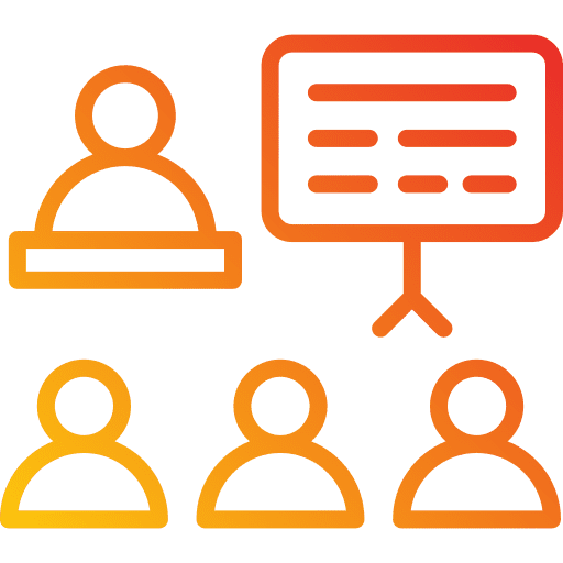 Presentation classroom presentation training icon Presentation classroom presentation training icon
