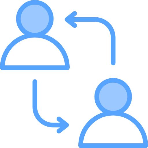 Feedback change conversation change management icon