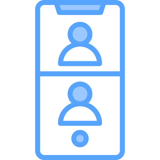 Discussion video conference conversation communications icon