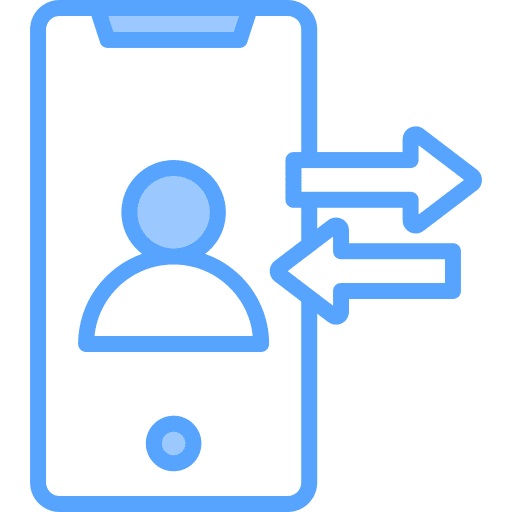 Smartphone electronics mobile phone communications icon