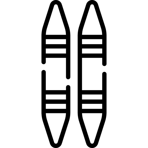 Clapstick aborigin music and multimedia musical instrument icon Clapstick aborigin music and multimedia musical instrument icon