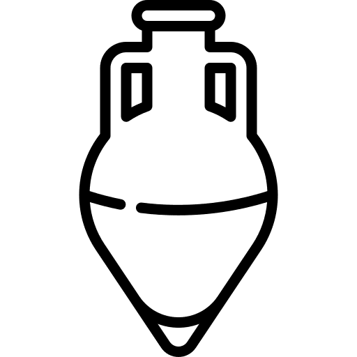 Amphora vase ceramics pottery icon