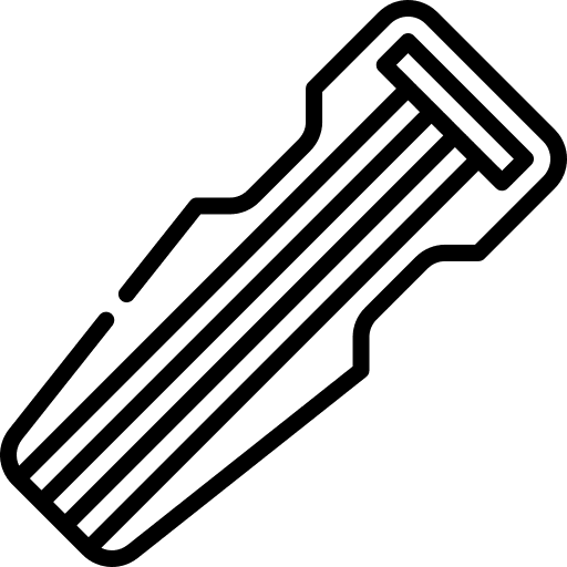 Guqin music and multimedia orchestra string instrument icon